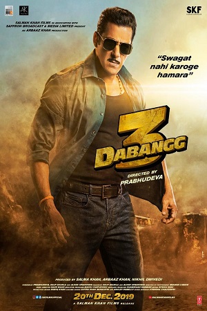  Dabangg 3 (2019) Hindi Full Movie 480p [400MB] | 720p [1GB] | 1080p [2GB]